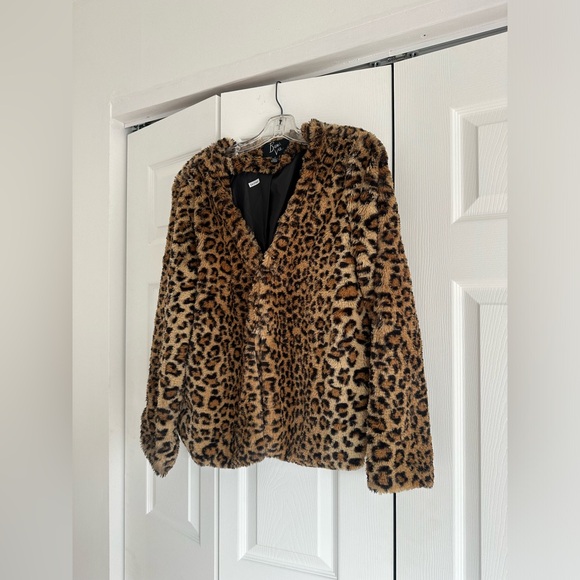 Leopard faux fur jacket - Picture 4 of 7